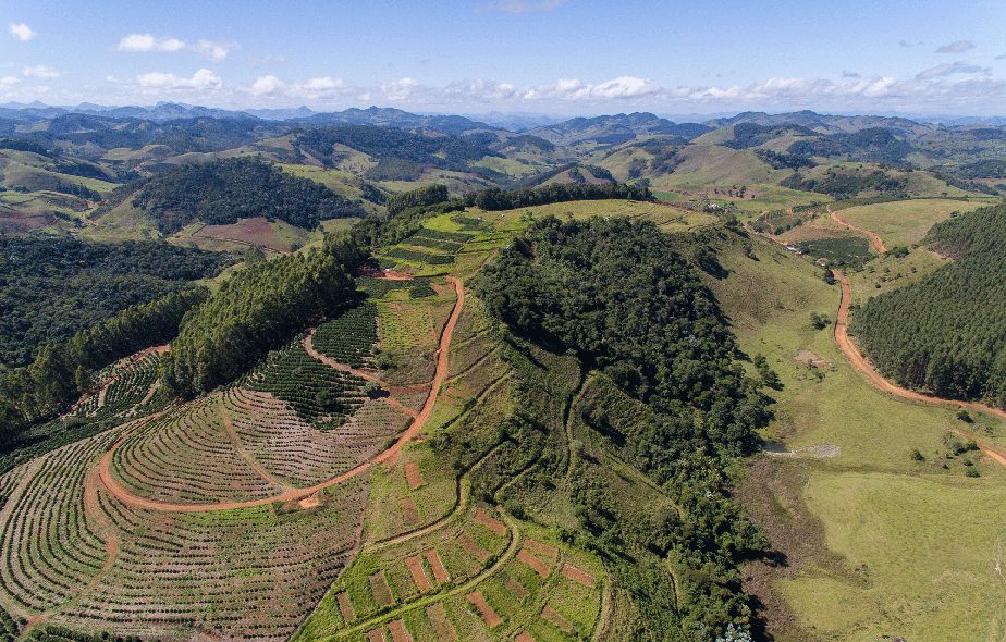 Paisagem territorial associada a projetos de mineração